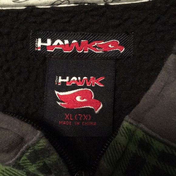 Boys hooded Tony Hawk jacket - Picture 2 of 4